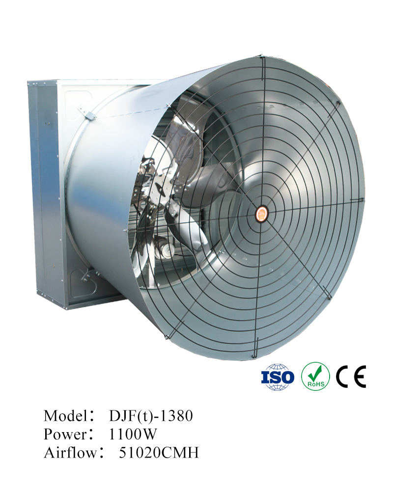 DJF(t) Shutter Cone Fan (Push-pull Type）